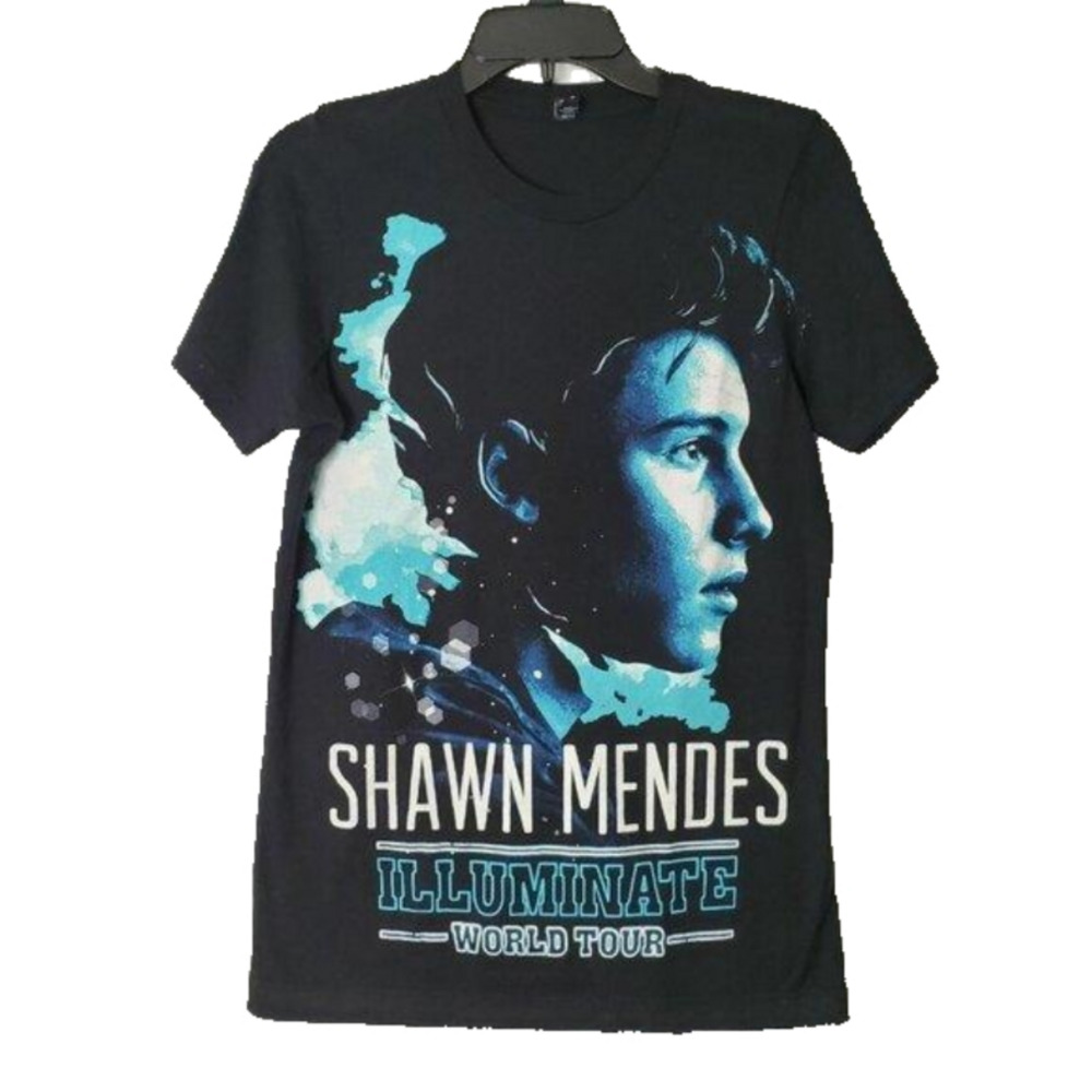 SHAWN MENDES Illuminate World Tour Concert Tee T-Shirt Adult Men's Unisex Size S